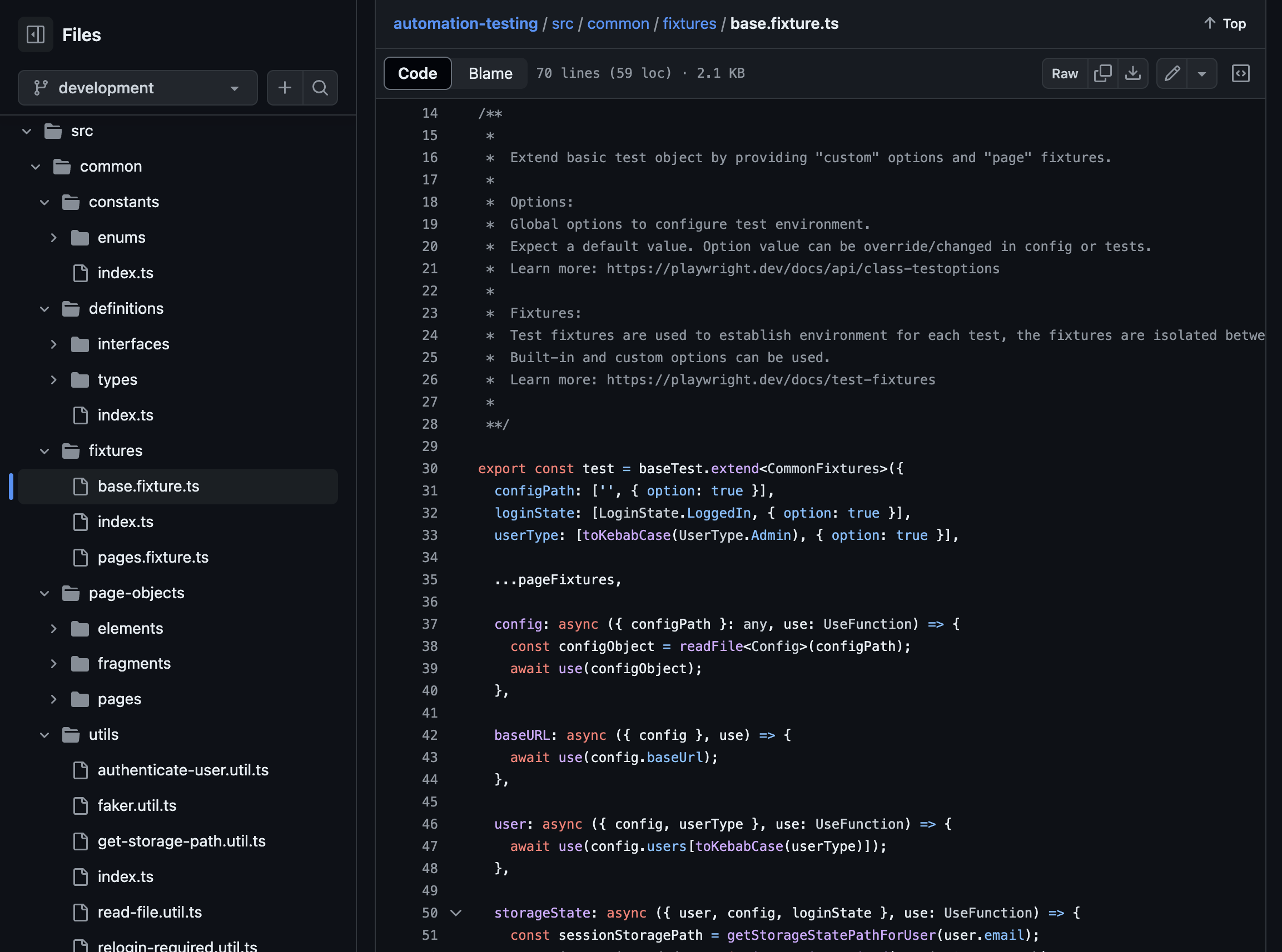 Automation Testing Fixtures